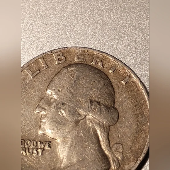 1966 Quarter Dollar Liberty Coin Errors No Mint Mark Letters Parts Flat By Rim